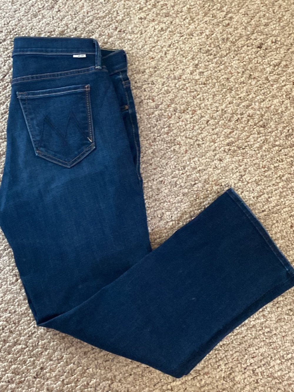 MOTHER Denim Outsider Crop